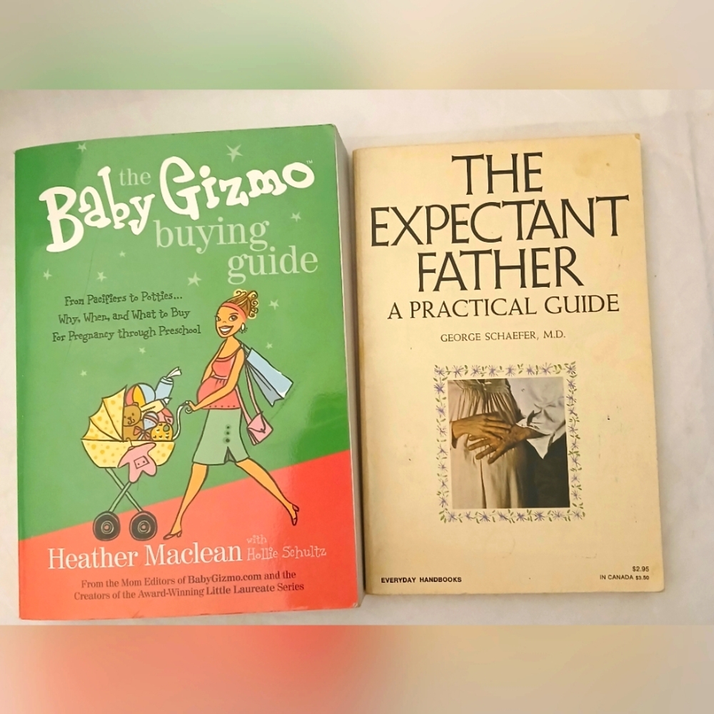 Books about baby and parents.  Baby gear, etc.